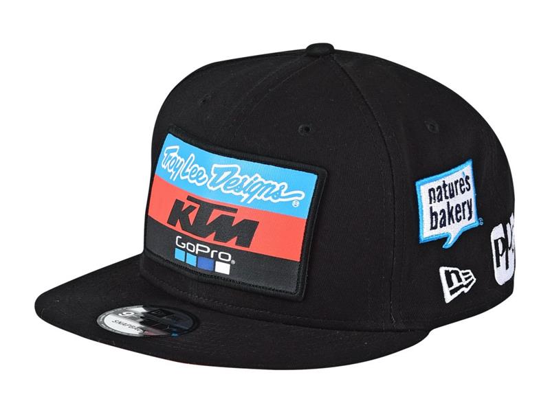 TLD TEAM HAT BLACK - JD Racing