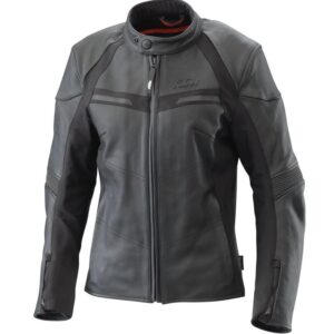 3PW220000905-WOMEN ASPECT LEATHER JACKET-image