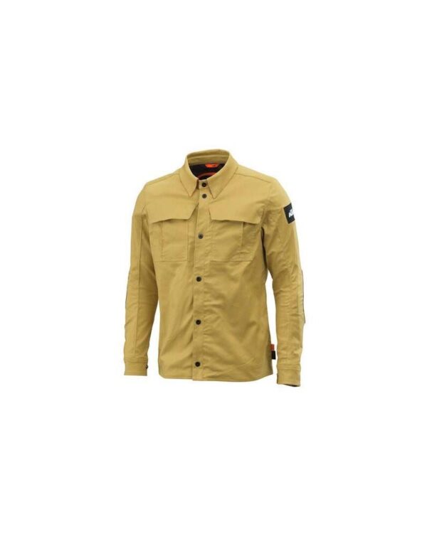 3PW240008307-FACTOR OVERSHIRT ANTELOPE-image